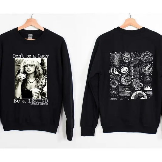 Stevie Nicks Tracklist T-shirt/Sweatshirt/Hoodie For Men And Women - Festive Holiday Unisex Design - Cotton, Pullover Christmas Classic