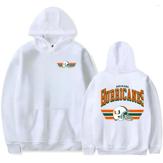 Vintage Miami Hurricanes Hoodie College Logo T-Shirt/ Hoodie, Shirt Man woman, Vintage Shirt, Fan Gift Cotton