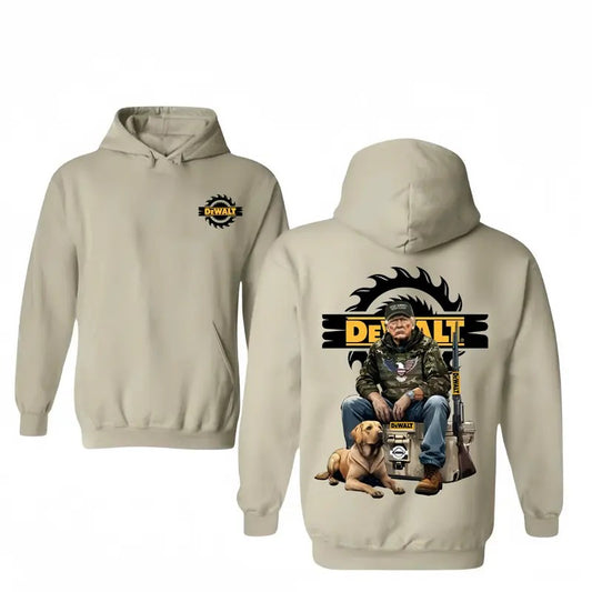 DeWalt Hoodie/T-Shirts - Rugged Design Featuring Worker Loyal Hoodie/T-Shirts Vintage Style Unisex T-shirt/Hoodie, Vintage for Men and Women Fashion
