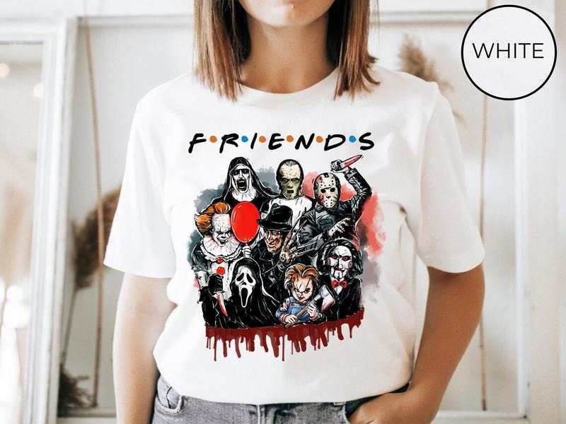 Horror Character Halloween Shirt, Halloween Horror Movie Shirt, Halloween Shirt, Horror Movie Character Shirt, Halloween, Friends Shirt