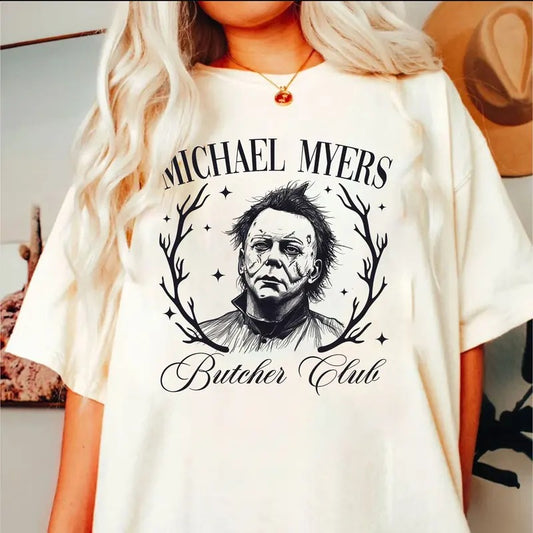 Horror Halloween Shirt, Halloween Tee, Retro Halloween Tshirt, Scary Movie Tee, Horror , Horror Characters Tee, Viral Shirt, Unisex T-Shirt, Gifts For Him Her, Short Sleeve Tee Shirt, Gifts For Birthday Fathers Day Christmas Anniversary