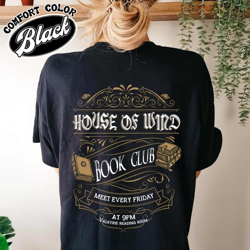 House Of Wind Book Club Comfort Color Shirt, House Of Wind Book Club T-shirt, House Of Wind Book Club Shirt, Acotar Velaris Starlight Shirt