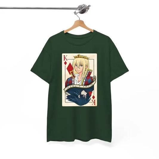Howl Playing Card Tshirt, Howls Moving Castle Tshirt, Studio Ghibli, Howl And Sophie, Anime