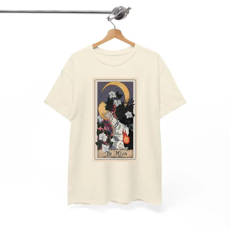 Howl Tarot Card Tshirt, Howls Moving Castle Tshirt, Howl And Sophie, Calcifer, Anime