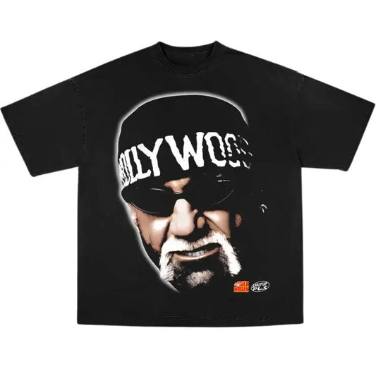 Hulk Hogan Vintage Graphic Tees, Wrestling Tshirt, Wrestler T-Shirt, WWE Shirts, Unisex Wrestling Gift Shirt Menswear Womenswear Streetwearstyle{n002}2