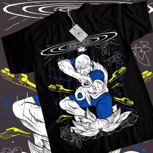 Hunter X Hunter Anime T-Shirt & Sweatshirt, Isaac Netero Hunter Association Graphic Tee, Anime Manga Lover Gifts Ball Cotton