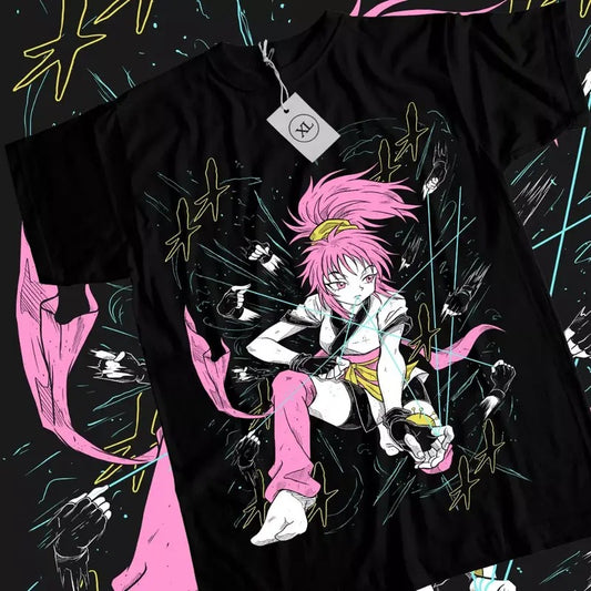 Hunter X Hunter Anime T-Shirt & Sweatshirt, Machi Komachine Graphic Tee, Anime Manga Lover Gifts Ball Cotton