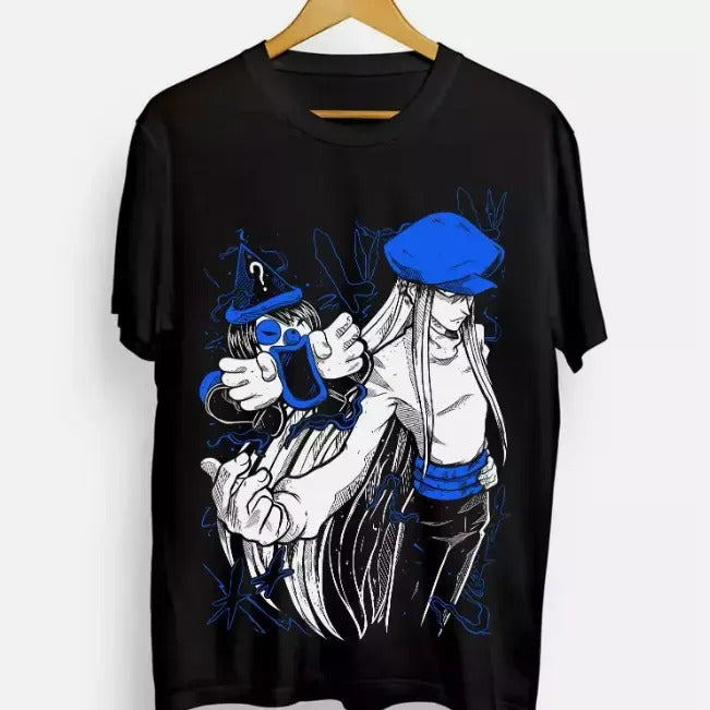 Hunter X Hunter Kite T-Shirt Anime Manga HxH Black T-Shirt,All Size