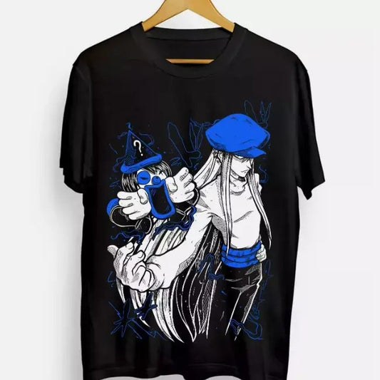 Hunter X Hunter Kite T-Shirt Anime Manga HxH Black T-Shirt,All Size