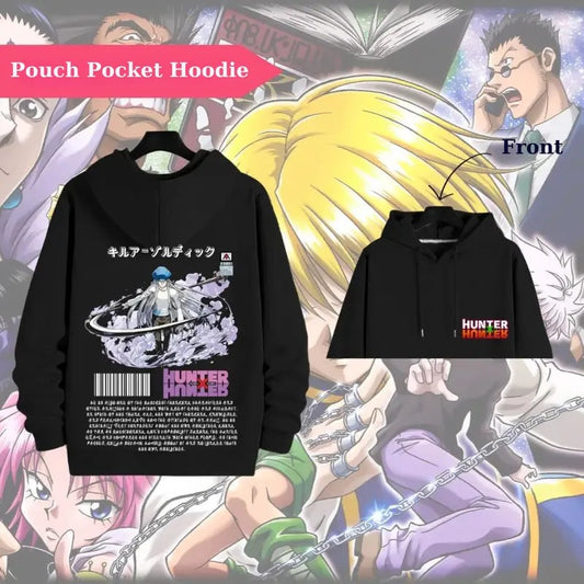 Hunter x Hunter Kaito 2 sides Hoodie and T-Shirt - Vintage Anime Design, All Sizes, Unisex