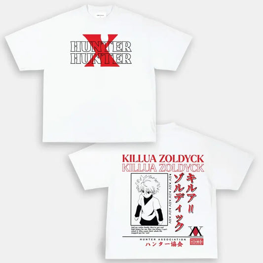 Hunter x Hunter T-shirt Hisoka Cotton Short Sleeve Anime, Anime Manga Shirt, Anime Shirt, Anime Lovers Shirt, Graphic Anime Tee, Japanese T-shirt Hoodies & Sweatshirts