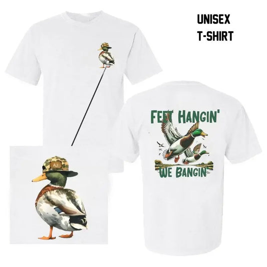 Hunting and Fishing Life T-Shirt Duck Hunting Shirt Classic Tee For Men For Women
