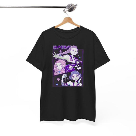 Huntrix Kpop Demon Hunters Shirt, K-Pop Music Shirt, Gift For Hunters Fans, Gift For K-Pop Music Fans Anime Style Graphic Tee
