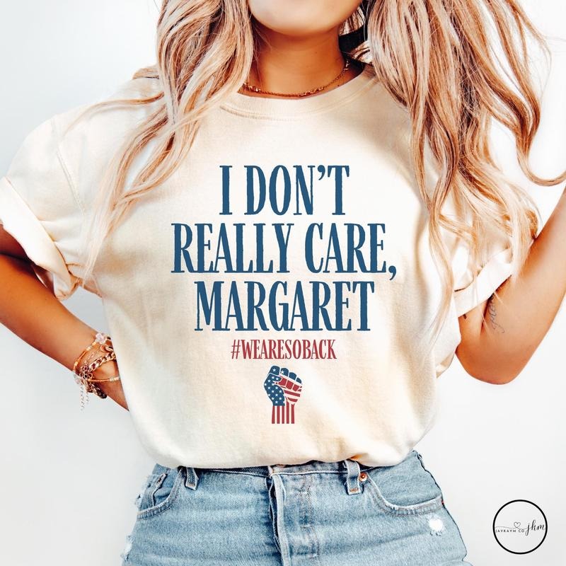 I Don't Really Care Margaret Vice President Vance Republican Shirt, Unisex Trending Republican T-Shirt