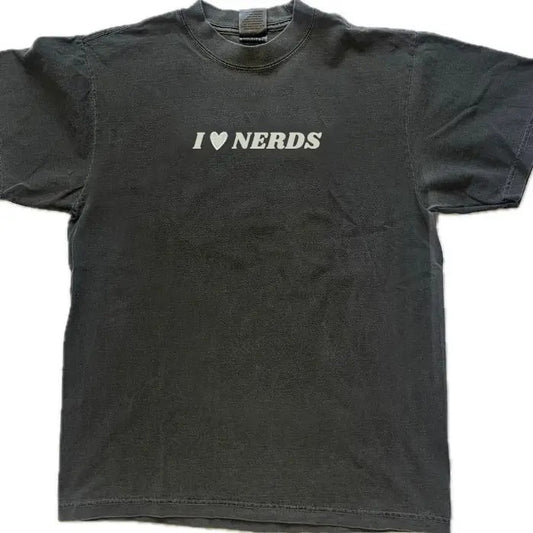 I Heart Nerds T-Shirt, I Love Nerds Graphic Tee, Funny I Love Nerds Tee, Custom I Heart Nerds Unisex T-shirt, I Love Nerds Design T Shirt