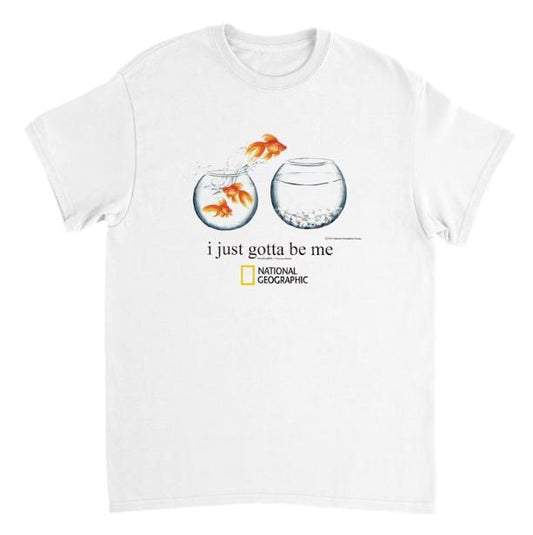 I Just Gotta Be Me Goldfish T-Shirt, Animal Tee, Gifts Shirt, Unisex Vintage Graphic Tees Gothic Grunge Y2k Emo Scene Amity Affliction Style Clothes Men Women Streetwear