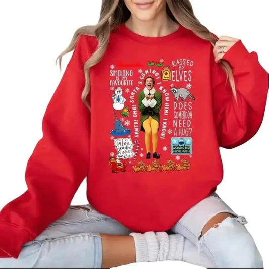 I Know Hlm Sweatshirt Hoodie, Christmas Movies Sweatshirt, Christmas Gifts Sweaters Womenswear retro christmas shirt