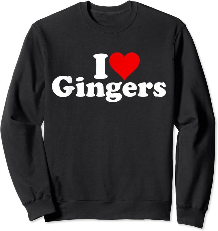 I LOVE GINGERS Unisex Crewneck Sweatshirt