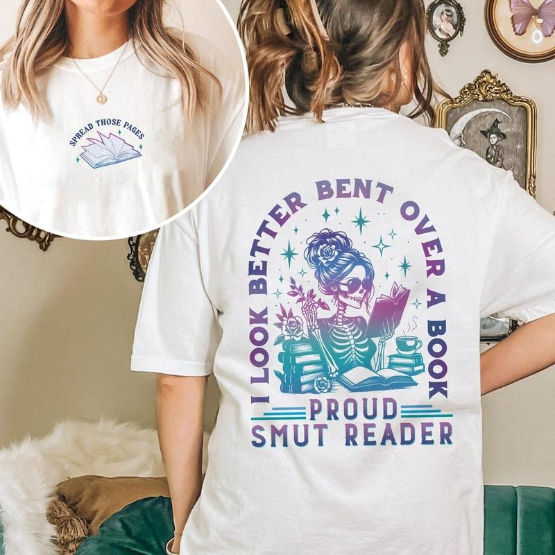 I Look Better Bent Over A Book Smut Reader Hoodie, Romance Smut Bookish Shirt, Smut Lover TShirt, Spicy Books Reader, Gift For Bookish