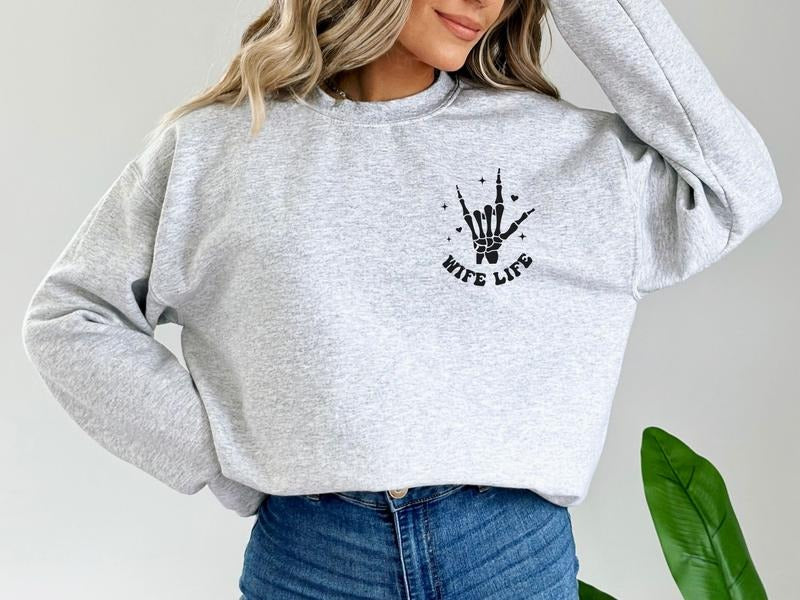 I Love My Husband But Sometimes I Wanna Square Up Sweatshirt, Wife Life Sweatshirt, Trendy & Funny Couples Sweatshirt, Adult Humor Sweatshirt