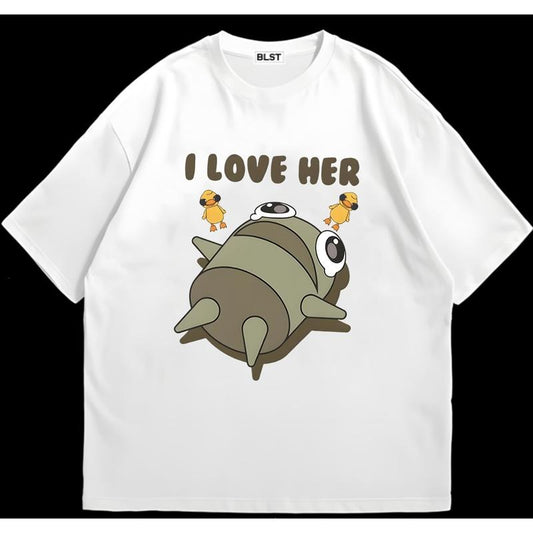 I Love Repo T-Shirt Soft Cotton Fabric Soft Cotton Cotton Cool and Casual Urban Look