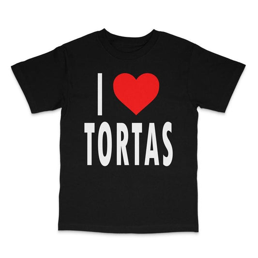 I Love Tortas Custom Printed T-Shirt