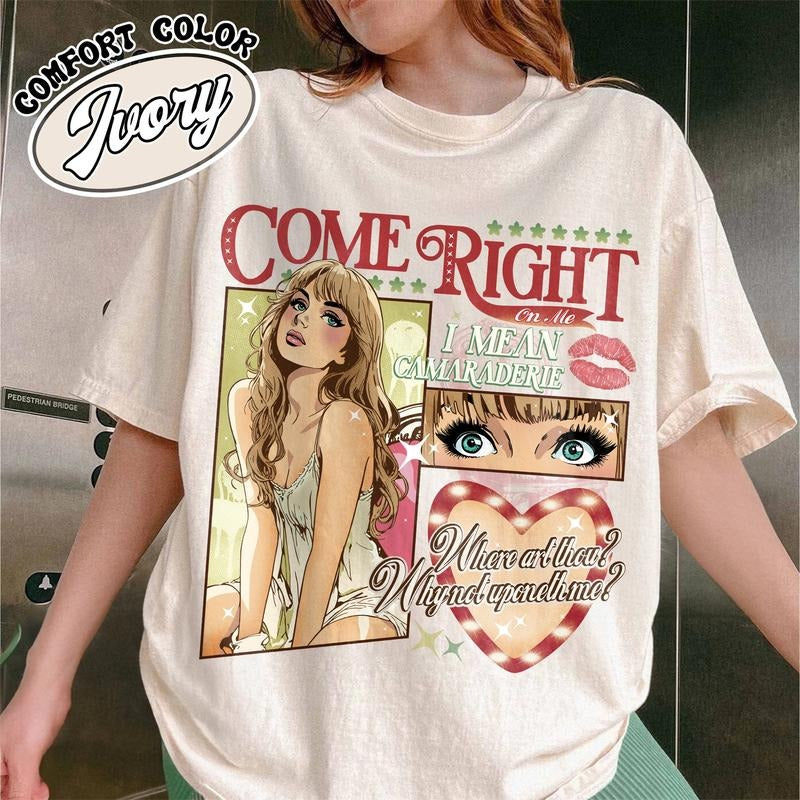 I Mean Camaraderie Shirt, Espresso Shirt, Please Please Please Shirt, Bed Chem Shirt, where art thou? Shirt, Short N Sweet Shirt, Music Tour 2024