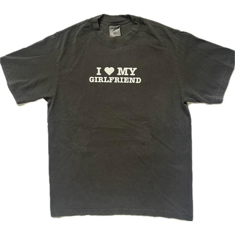 I love my girlfriend t-shirt (NY font)