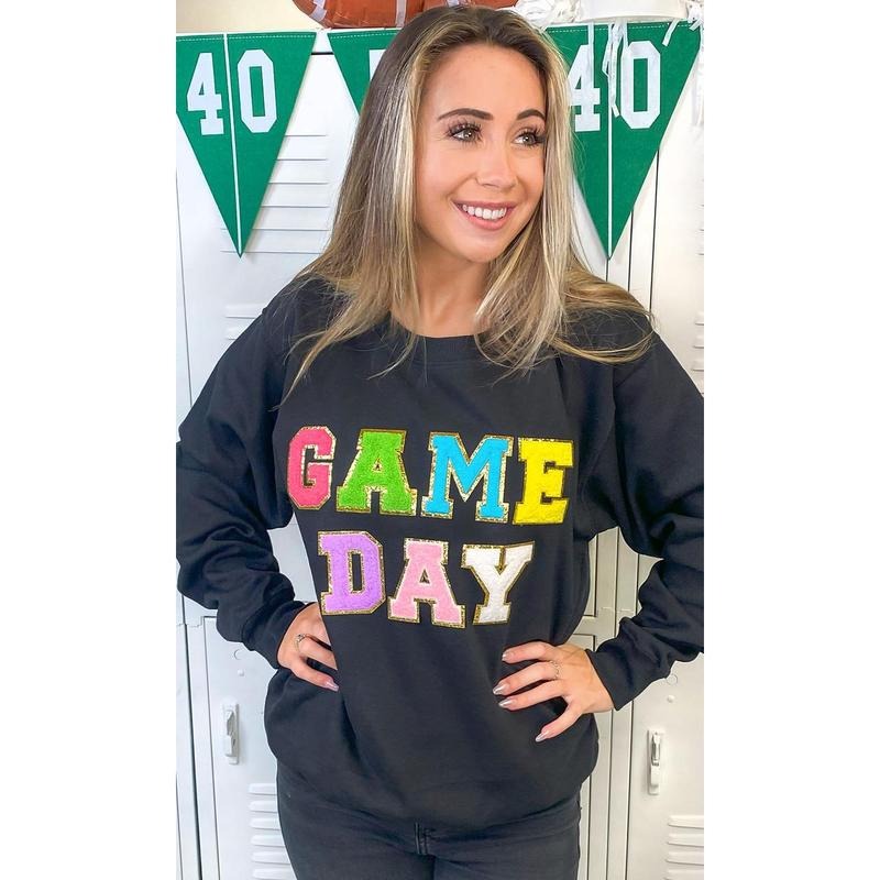 Ideal Chenille Game Day Graphic Sweatshirt