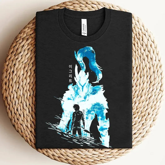 Igris The Bloodred Shirt, Solo Leveling Shirt, Anime Shirt, Anime Gift, Gift For Him, Gİft For Her, Otaku Shirts, Japanese Manga Tshirt