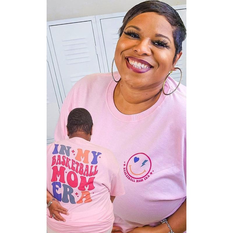 In My Basketball Mom Era Graphic T-Shirt