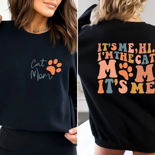 In My Cat Mom Era Sweatshirt Cat Mom Hoodie Cat Mom Sweatshirt Cat Lover Gift Cat Mom Gift Crazy Cat Lady Cat Mama Shirt Funny Catstyle{n002}2