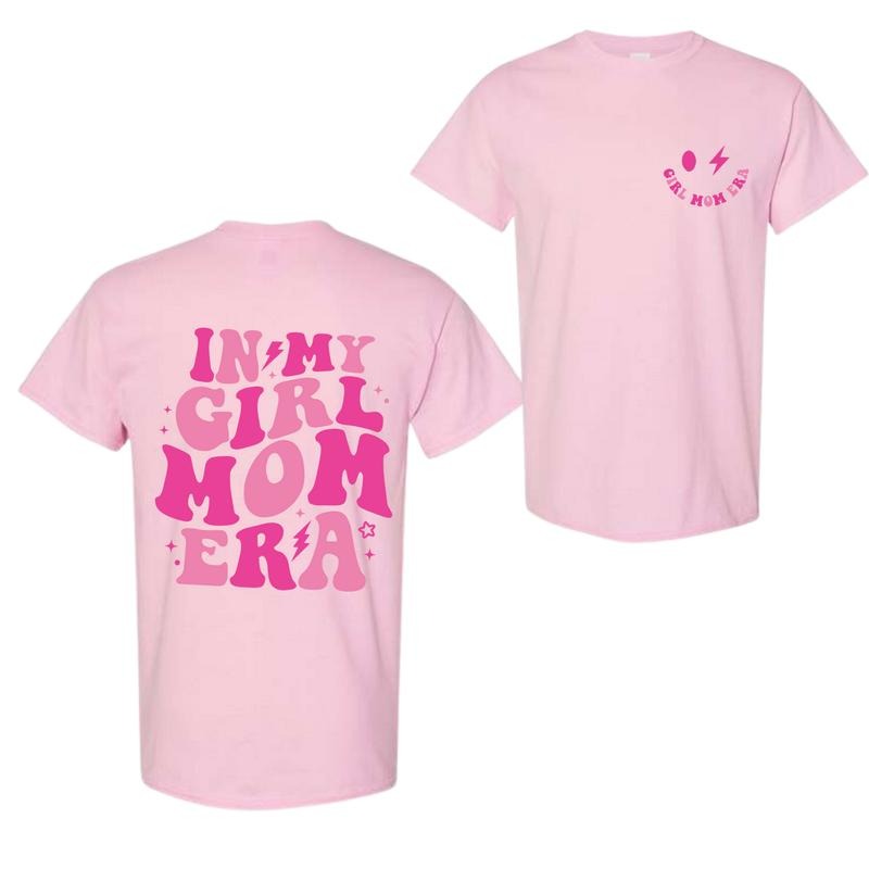 In My Girl Mom Era, Mother's Day Shirt, Full Color, Full Size Comfort Cotton