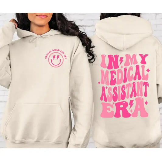 In My Medical Assistant Era 2side Sweatshirt, Medical Assistant Shirt, Ma Sweatshirt, Nursing Assistant Hoodie, Unisex Crewneck Pullover Tee, Casual Clothing