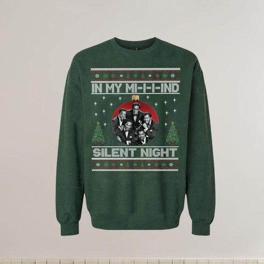 In My Mind Christmas Shirt, Temptations Christmas Sweater, Ugly Holiday Sweater, African American Xmas Sweatshirt, Gifts For Christmas