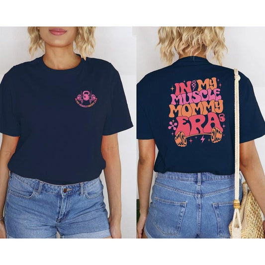 In My Muscle Mommy Era Shirt, Pump Cover Workout Shirt, Funny Muscle Mommy T-Shirt, Gym Lover T-Shirt, Weightlifting Tee, Exercise Shirt