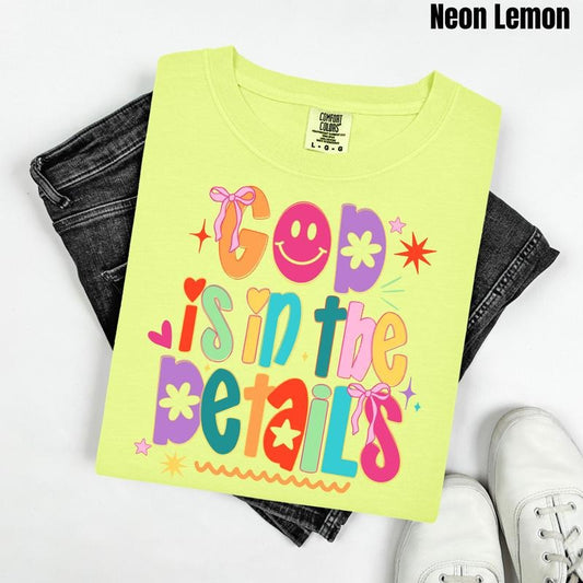 In the Details Comfort Colors T-Shirt 'NLB'