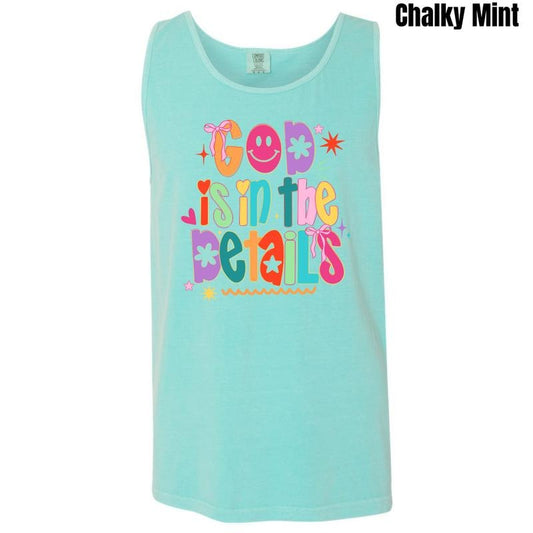 In the Details Comfort Colors Tank Top 'NLB'