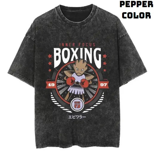 Inner Focus Boxing Hitmonchan Pokemon Vintage Tee, Hitmonchan Shirt, Pokemon Shirt, Vintage Pokemon Anime T-shirt, Anime Manga Shirt, Boxing Shirt, Vintage Graphic Tee, Unisex T-Shirt, Gift For Fan Pokemon, Crewneck Short Sleeve Shirt Top Menswear
