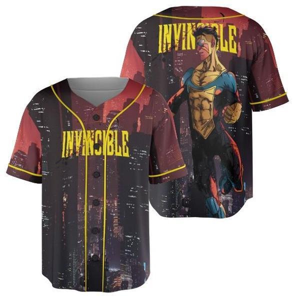 Invincible Mark Superhero Jersey, Retro Invincible Superhero Jersey