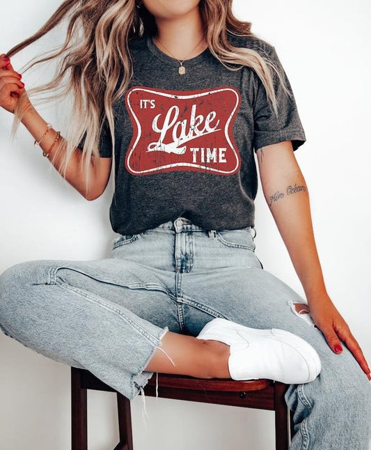 It's Lake Time Shirt, Lake Life Shirt, Lake Tshirt, Wildlife Shirts, Vacation Shirts, Camper Shirt, Boating Shirt, Summer Lake Shirt, Vacay