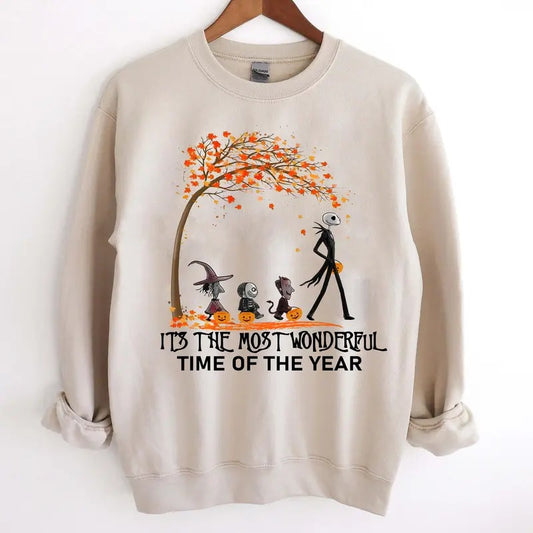 It's The Most Wonderful Time Of The Year Halloween T-shirt, Retro Halloween Shirt, Halloween Gift, Halloween Sweatshirt