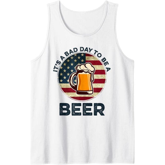 It's a Bad Day To Be A Beer Vintage Tank Top