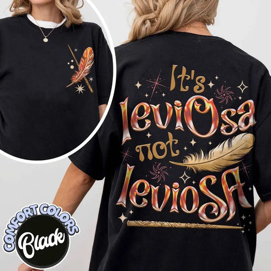 Its Leviosa Not Leviosa Shirt, Hermione Shirt,Wizard Wand Shirt,Hermione Lovers Fan Shirt,Universal Studios Shirt,Hp Inspired