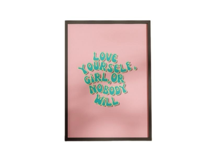 J. Cole Crooked Smile Lyric Print, Love Yourself Poster, Funcky Home Decor, Trendy Hypebeast, Gifts For Women Her Wall Art, Poster Prints No Frame, Dorm Room Decor, Big Wall Art, Gifts For Birthday