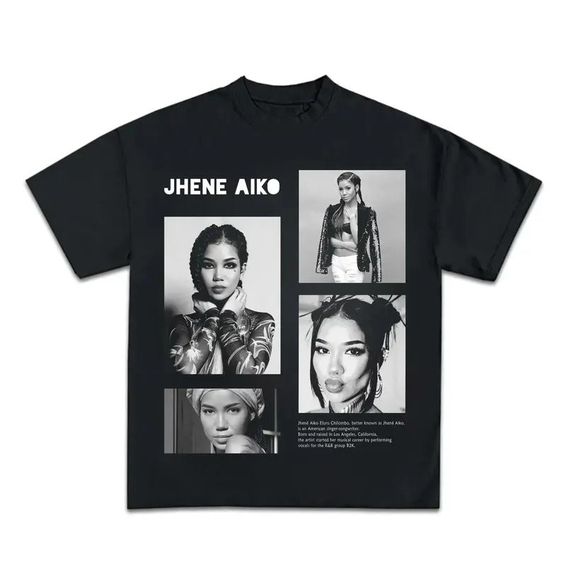 J Aiko T-Shirt Vintage Rapper Graphic Tee Shirt Rap Hip Hop Shirt for Men Women Streetwearstyle{n002}4