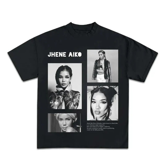 J Aiko T-Shirt Vintage Rapper Graphic Tee Shirt Rap Hip Hop Shirt for Men Women Streetwearstyle{n002}4