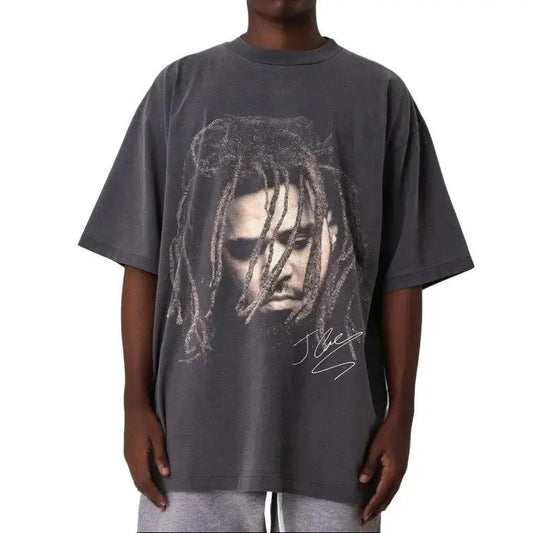 J Cole T-Shirt, Rapper Shirt, Unisex T-Shirt, Shirt For Man And Woman, Best Gift, Gift For Fan, Casual Tee, Vintage Tee Menswear Top