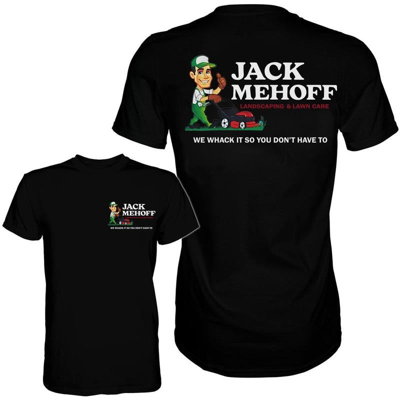JACKS Roofing Funny T-Shirt - Summer Wear 100% Cotton Tee for Men Made in USA Comfortable & Durable Design