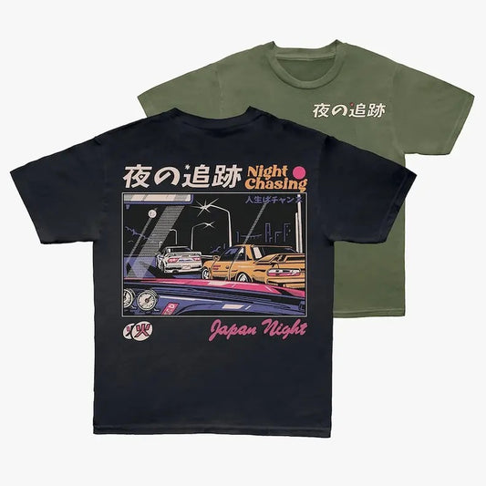 JDM Retro T-Shirt for Men - Premium Cotton Comfort Shirt - Casual